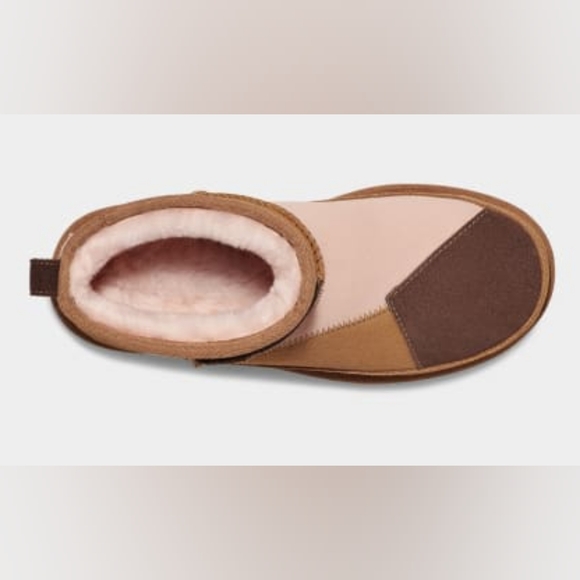 UGG Classic Ultra Mini ReImagined Boot Women's 10 Chestnut Multi - Picture 5 of 8